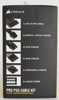 Corsair Premium Individually Sleeved PSU Pro Kit Type 4 Gen 4 kabel - thumbnail