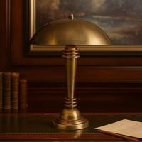 Tafellamp Dax Antiek Messing - thumbnail