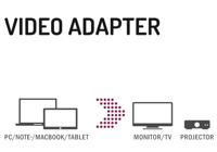 Hama Video-adapter USB-C-stekker - DisplayPort-aansluiting Ultra-HD 4K - thumbnail