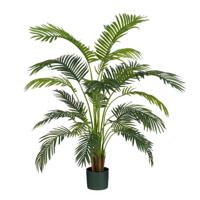Kunstplant mica areca palm in pot groen - thumbnail