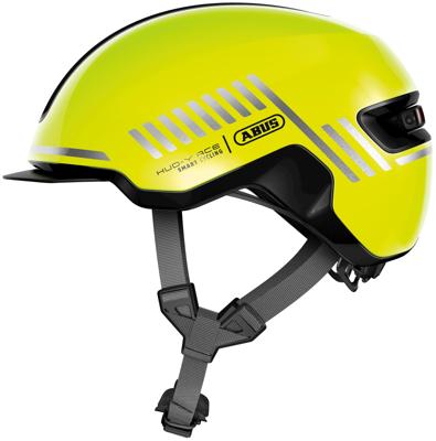 Abus helm hud-y signal yellow l 57-61cm Abus helm hud-y signal yellow l 57-61cm
