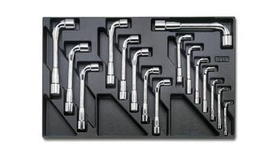 Beta Harde voorgevormde inzetbakken met assortiment gereedschap T75 - 024240075