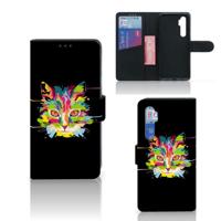 Xiaomi Mi Note 10 Lite Leuk Hoesje Cat Color - thumbnail