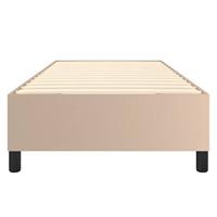 Bedframe kunstleer cappuccinokleurig 90x200 cm - thumbnail