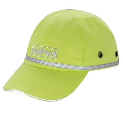 Toolpack veiligheidspet led limegroen Toolpack veiligheidspet led limegroen