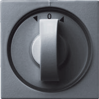 Gira bediening voor jaloezie draaischakelaar antraciet - thumbnail