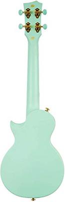 Cascha HH 2287 carbon fiber concert ukelele set mintgroen
