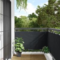 VidaXL Balkonscherm 75x300 cm oxford stof antraciet - thumbnail