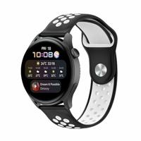 By Qubix - Sport Edition - Zwart + wit - Compatible met Xiaomi Redmi Watch 5 Active/Redmi Watch 5 Lite - Compatible Xiaomi bandje - thumbnail