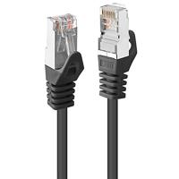 LINDY 48384 RJ45 Netwerkkabel, patchkabel CAT 5e F/UTP 5.00 m Zwart 1 stuk(s) - thumbnail