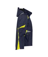 DASSY softshell kalama polyester nachtblauw/fluogeel m - thumbnail