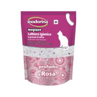 Kattenbakvulling Inodorina MAGIQUE ROSE Rozen 5 L - thumbnail