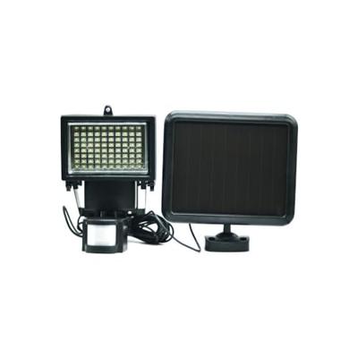 GALIX Zeer verlichte zonne-spot met aanwezigheidsmelder - 80 LED's - Zwart GALIX Zeer verlichte zonne-spot met aanwezigheidsmelder - 80 LED's - Zwart