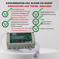 Schabus GX-D250 Luchtkwaliteitssensor Met interne sensor werkt op het lichtnet Detectie van Kooldioxide - thumbnail