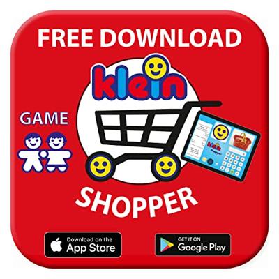 Grote opbergdoos bekleed met dummy foodboxen met bekende merken en in het Frans - Klein - 7210