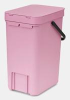 Brabantia Sort & Go afvalemmer 12 liter Lilac Pink - thumbnail