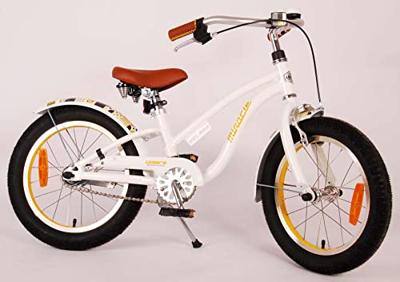 Volare miracle cruiser kinderfiets - meisjes - 16 inch - wit - prime collection Volare miracle cruiser kinderfiets - meisjes - 16 inch - wit - prime collection