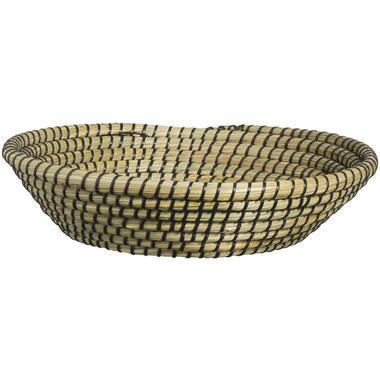 Mand Noos - zwart/groen - Ø35 cm - Leen Bakker