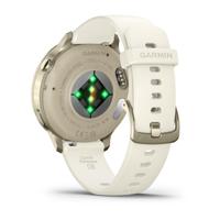 Garmin Venu 4, 41mm, Premium smartwatch met GPS, AMOLED-touchscreen, LED-zaklamp, Geavanceerde gezondheids- en fitnessfuncties, Tot 10 dagen batterijduur, Lunar Gold/Bone - thumbnail