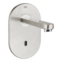 GROHE Eurosmart Cosmopolitan E afbouwdeel v wandkraan met uitloop 17cm zonder menging met tranformator 230V RVS 36335SD0 - thumbnail