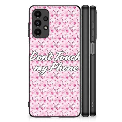 Samsung Galaxy A13 4G | Telefoon Hoesje | Flowers Pink DTMP
