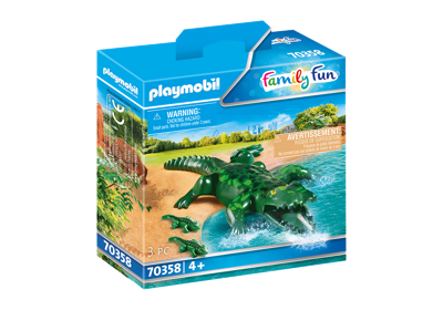 Playmobil FamilyFun 70358 Family Fun Alligator Met Baby
