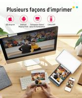 Liene Amber M200 Fotoprinter Printresolutie: 300 x 300 dpi Papierformaat (max.): 100 x 148 mm - thumbnail