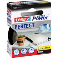 Tesa Textieltape extra power perfect zwart - thumbnail