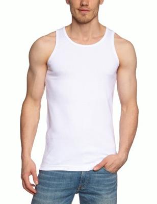 Garage Singlet semi bodyfit White (art 0401) Garage Singlet semi bodyfit White (art 0401)