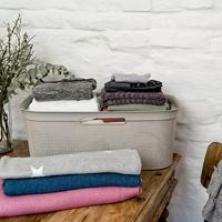 Rotho Flexibele Wasmand Brisen 41 L Cappuccino - thumbnail