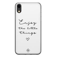 iPhone XR siliconen hoesje - Enjoy life - thumbnail
