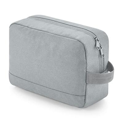 Atlantis BG277 Recycled Essentials Wash Bag - Pure-Grey - 24 x 17 x 9 cm