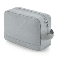Atlantis BG277 Recycled Essentials Wash Bag - Pure-Grey - 24 x 17 x 9 cm - thumbnail