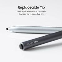Adonit Neo Stylus Apple Digitale pen Herlaadbaar Space grijs - thumbnail