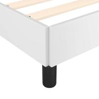 Bedframe met hoofdeinde zonder matras 140x200 cm wit - thumbnail