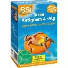 Turbo anti-groen en alg zwembad 300 ml Zwembadonderhoud BSI - Bsi