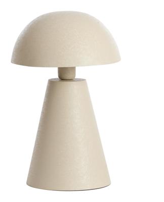 Tafellamp Sirina mat beige 26cm