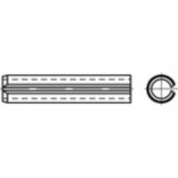 TOOLCRAFT TO-5390640 Spanstiften Verenstaal 10 stuk(s) - thumbnail