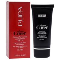 PUPA Extreme Cover High Coverage Foundation SPF15 Deep Sand 30ml - thumbnail