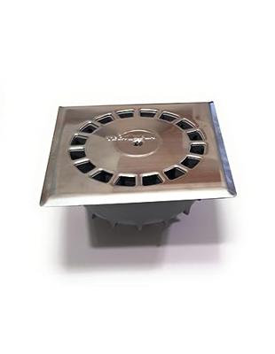 Afvoer Tecnoagua T-88 I PVC Roestvrij staal 16,5 x 16,5 x 5 cm 5 cm Verticaal