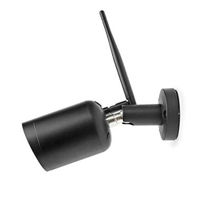 SmartLife Camera voor Buiten - Wi-Fi - Full HD 1080p - IP65 - Cloud Opslag (optioneel) / microSD (niet inbegrepen) - 12 V DC - Met bewegingssensor - Nachtzicht - Zwart