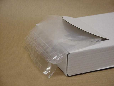 Zak poly LDPE vlak 60x80cm 50 micron 250 stuks