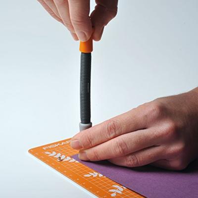 Fiskars eyelet zetters 2 stuks 3,2 mm & 4,8 mm grijs/oranje
