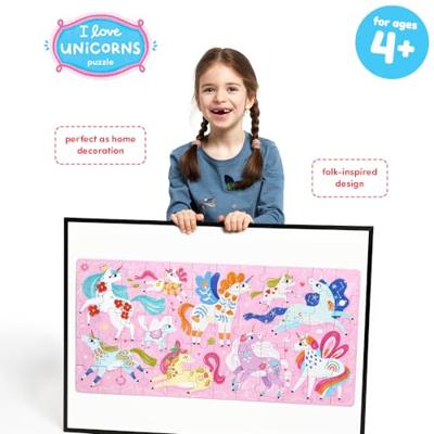 Banana Panda - ik hou van eenhoorns puzzel - 60st.