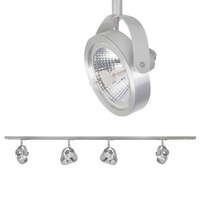Highlight Railsysteem Trackline 150 cm + 4 Malta spots mat chroom Highlight Railsysteem Trackline 150 cm + 4 Malta spots mat chroom