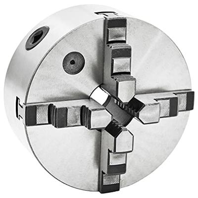 VidaXL Klauwplaat met 4 bekken zelfcentrerend 160 mm staal