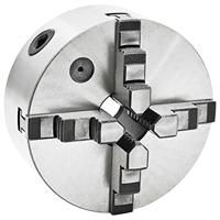 VidaXL Klauwplaat met 4 bekken zelfcentrerend 160 mm staal - thumbnail