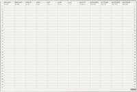 Desq jaarplanner Ultra Thin, magnetisch, ft 60 x 90 cm - thumbnail