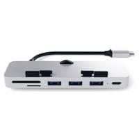 Satechi Clamp Hub Pro USB-combi-hub Zilver - thumbnail