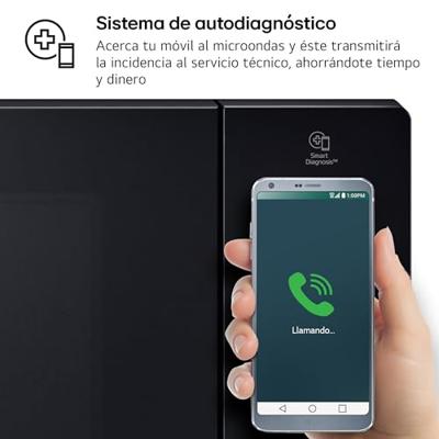 Magnetron met Grill LG MH7032JAS Zwart 900 W 30 L